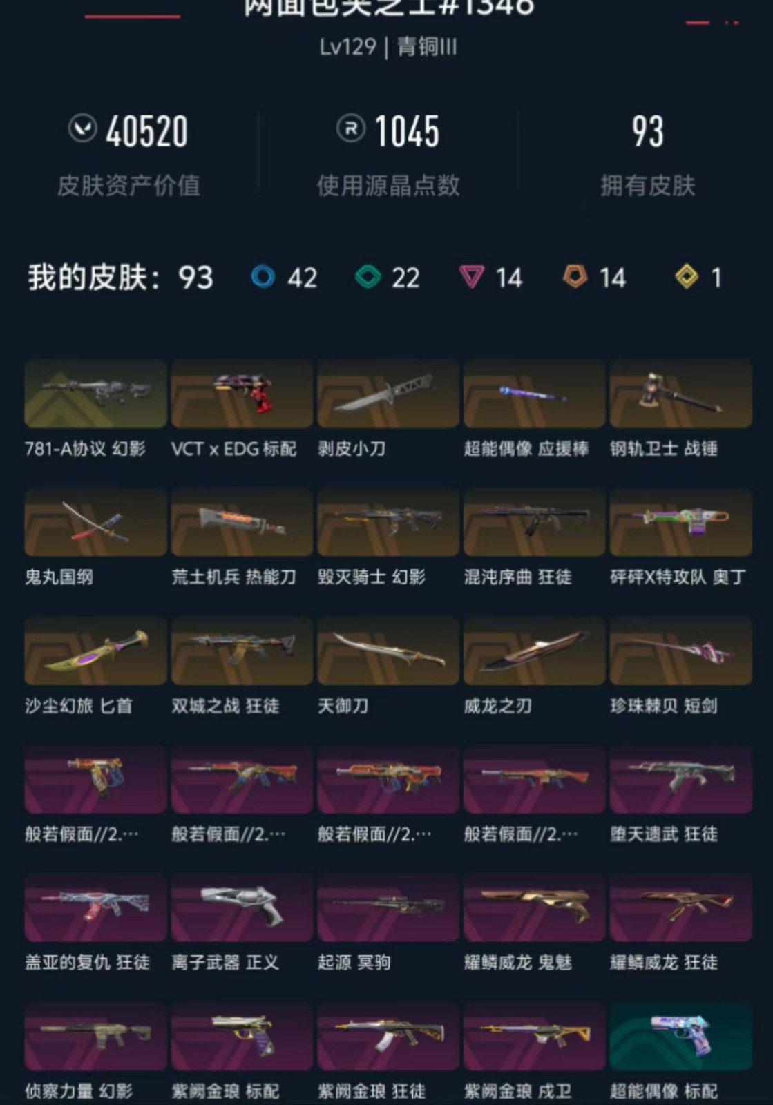 4w+般若套威龙套混沌双城堕天盖亚紫金ak剥皮鬼丸国刚天御刀离子正义起源大狙紫金标配戍卫砰砰奥丁 / 无畏契约-wegame / wegame ...